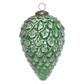 Kerstbal Ø 10 cm Groen Glas Kerstdecoratie