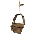 Kersthanger 7x7x17 cm Grijs Metaal