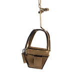Kersthanger 7x7x17 cm Grijs Metaal