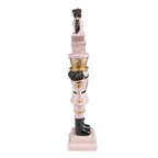 Kerstdecoratie Notenkraker 23 cm Roze Polyresin