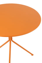 J-Line tafel Tripod Rond - metaal - oranje - L