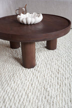 Salontafel Tias ø70 cm - Espresso Mangohout