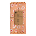 Daisy Flowers Keukenset 35x50/40x40cm oranje (set of 8)