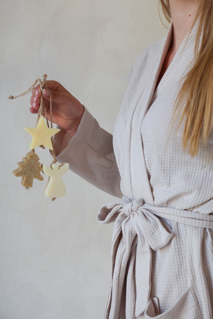 Leeff Soap on a rope orange spice - Tree