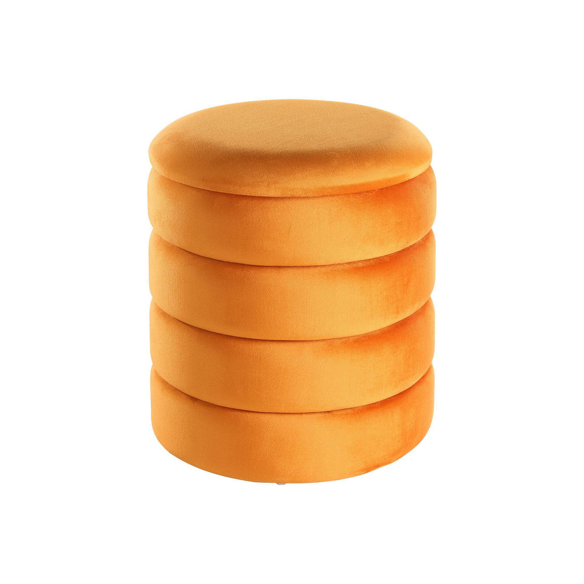 Hocker ampahaka oranje 40x45 cm