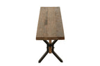 J-Line Verouderd bank - hout - bruin