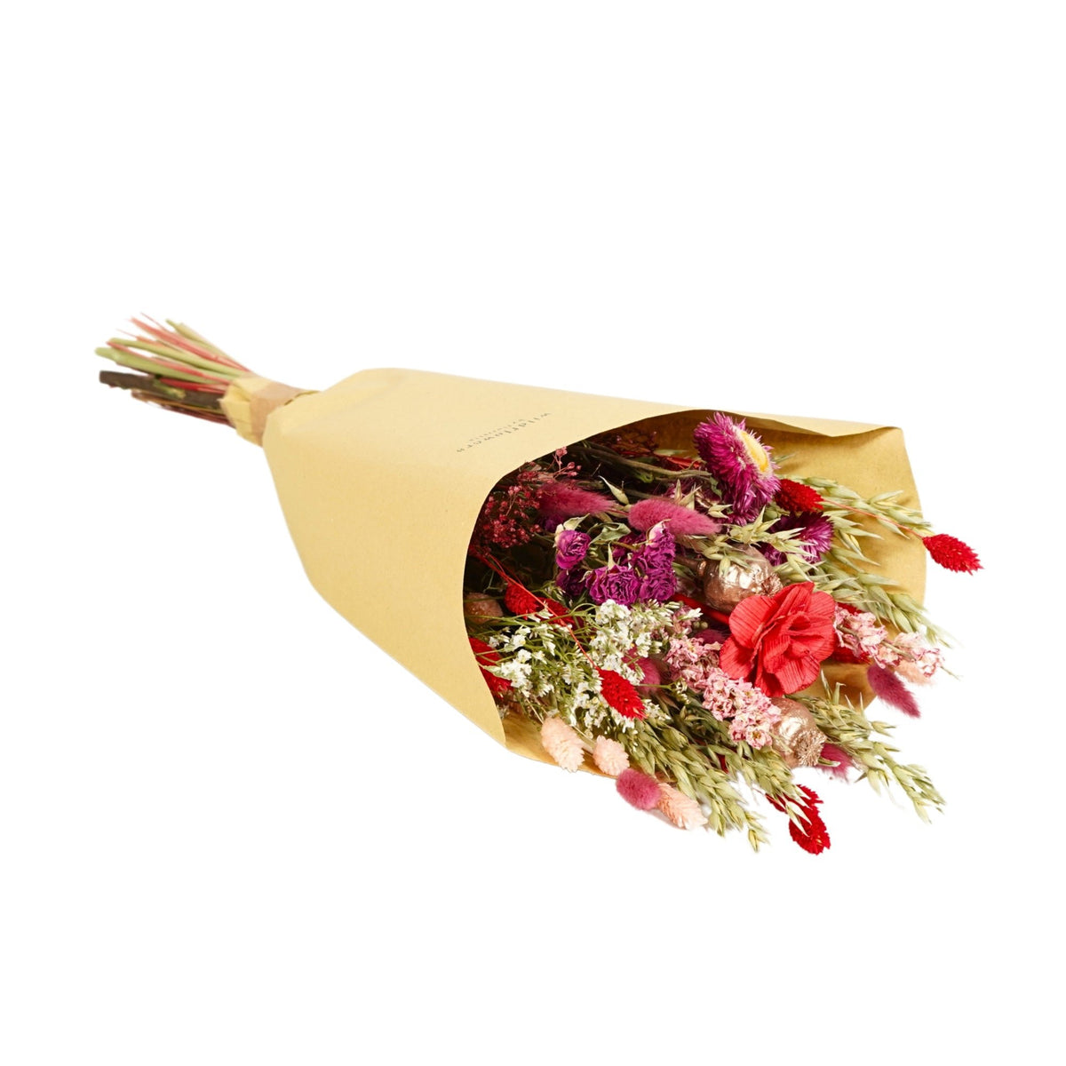 Gedroogde bloemen - Field Bouquet - Red Allure