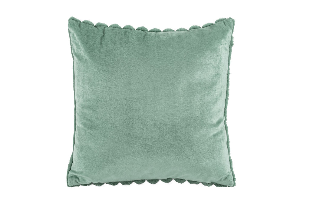 Cushion (filled) Bubble rabbit fur - 45x45cm