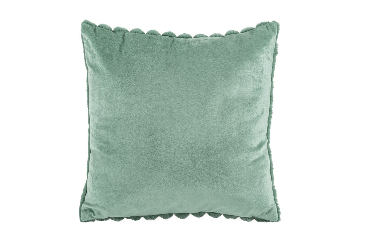 Cushion (filled) Bubble rabbit fur - 45x45cm
