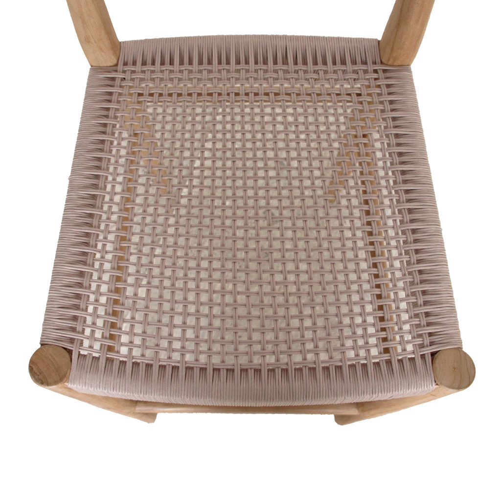 Freya outdoor teakhouten barstoel - 46x46x109 cm