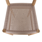 Freya outdoor teakhouten barstoel - 46x46x109 cm