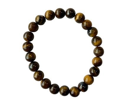 Dames armband Tijgeroog 8 mm