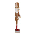 Kerstdecoratie Beeld Notenkraker Bruin Hout