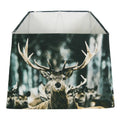 Lampenkap winter hert 37cm