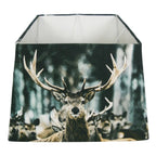Lampenkap winter hert 37cm