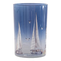 Waxinelichthouder Blauw Glas
