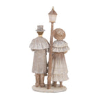 Kerstdecoratie Beeld 15x11x30 cm Beige Kunststof