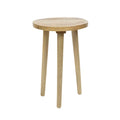 Tafel mango hout dia 30cm