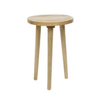 Tafel mango hout dia 30cm