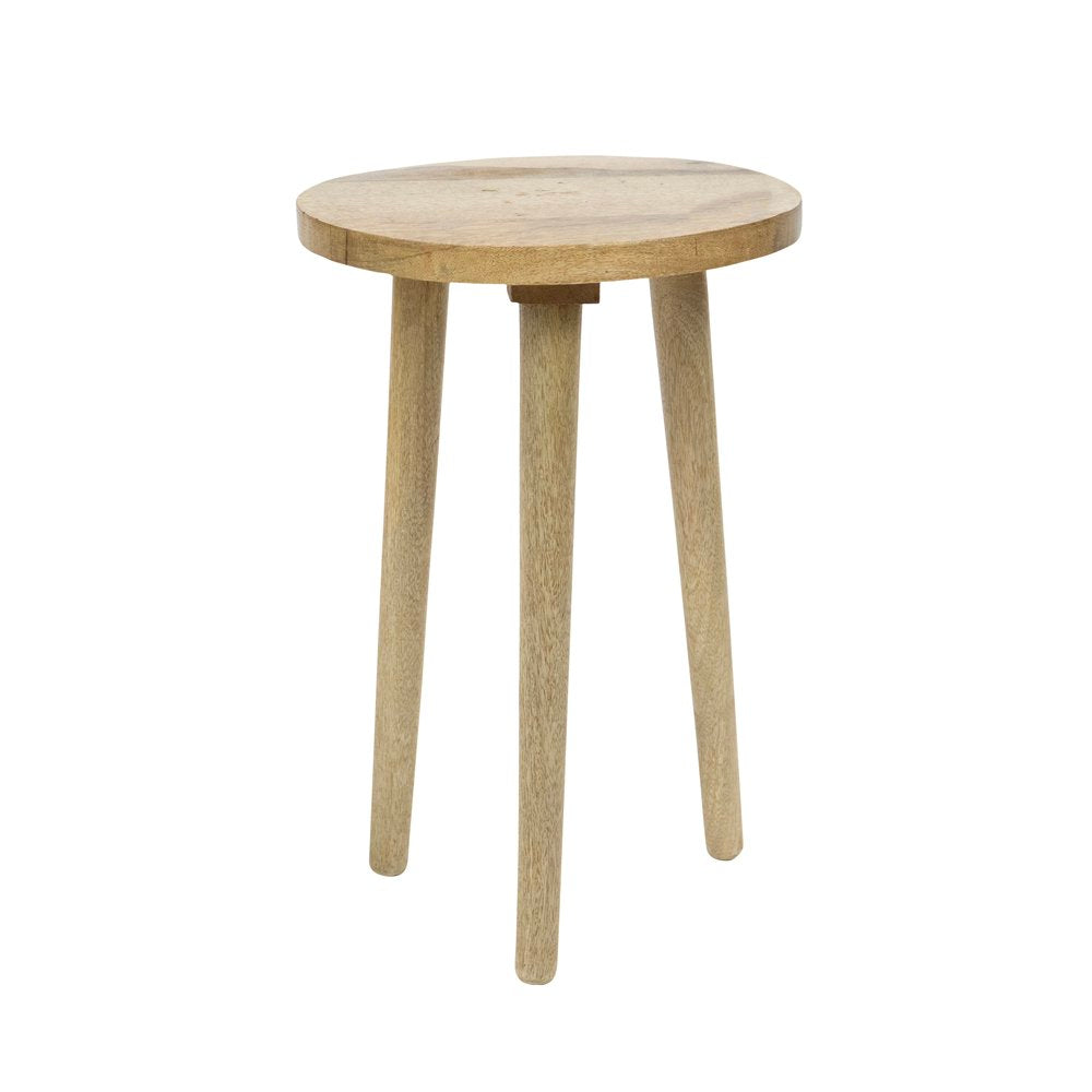 Tafel mango hout dia 30cm
