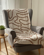 Set banksprei en kussenhoes – Decor combopakket – Handgetuft katoen – 50x60" plaid + twee 16x16" hoezen