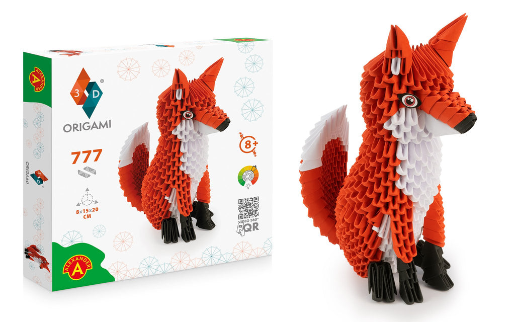 3D Model Origami Vos- Papier