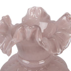 Vaas Ø 15x20 cm Roze Glas