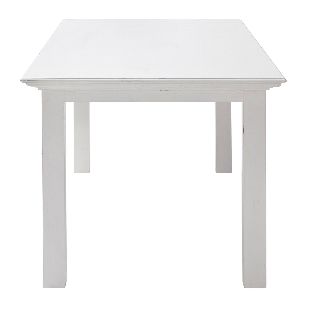 Tafel wit - mahoniehout - T759 - 3 maten