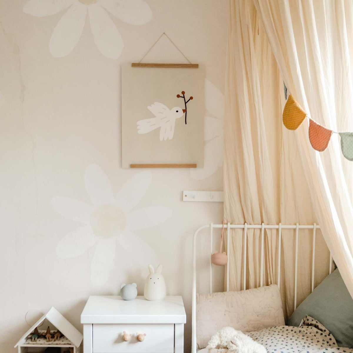 Little Birdie Poster - Haver, Eco-papier en verpakking