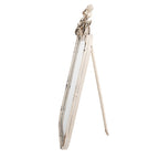 Tafelsspiegel 27x5x45 cm beige metaal
