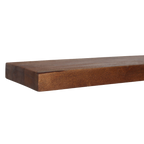 Factory zwevende wandplank bruin