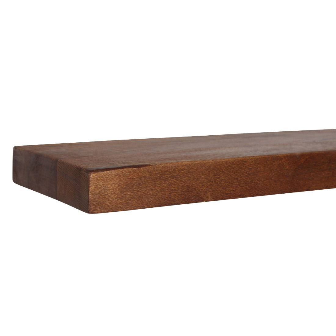 Factory zwevende wandplank bruin