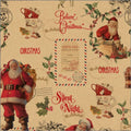 Cadeaupapier - inpakpapier - Santa mail - 50 cm x 100 meter