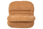 J-Line Gecomprimeerde chaise longue - schuim - oranje