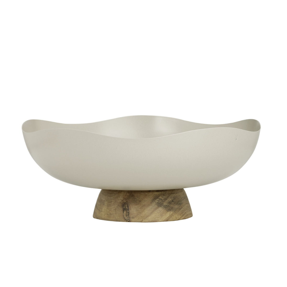 Schaal Monywa Beige 25x10,5cm