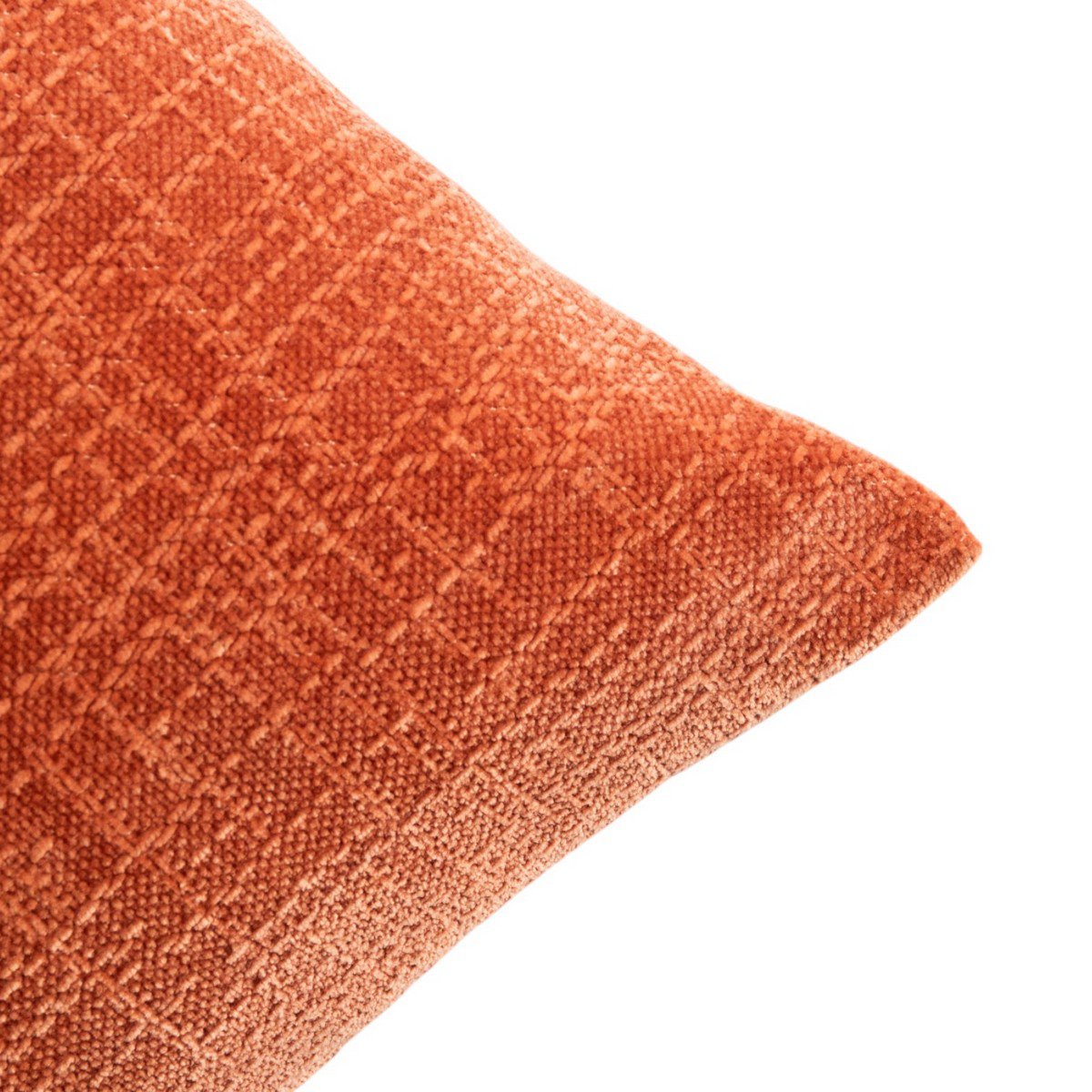 Kussen Empress velvet slub roze 45x45cm