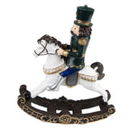 Kerstdecoratie Notenkraker 18 cm Groen Polyresin