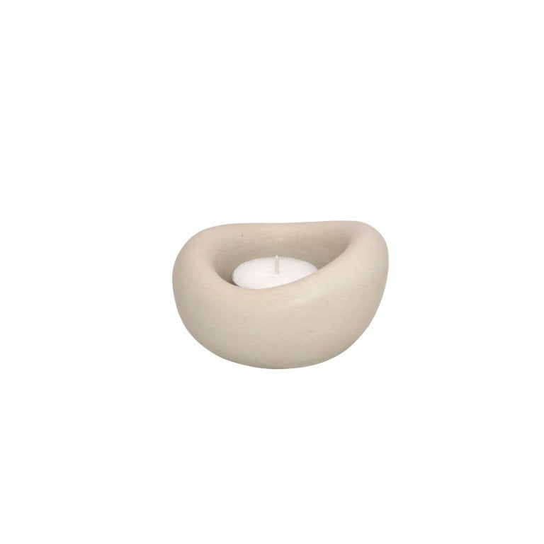 Leeff Tealight holder Tom creme