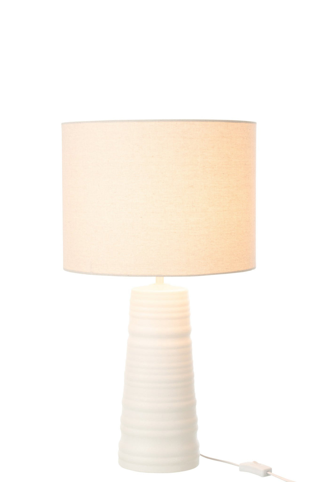 J-Line lamp - keramiek - wit