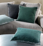 Nederlands decor Burto - Cushion 45x45 cm alsemgroen - groen