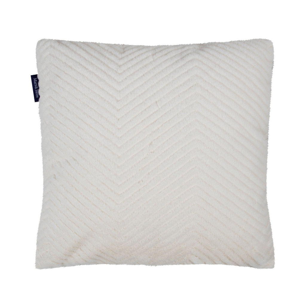 Kussen Visgraat Off White 45x45cm