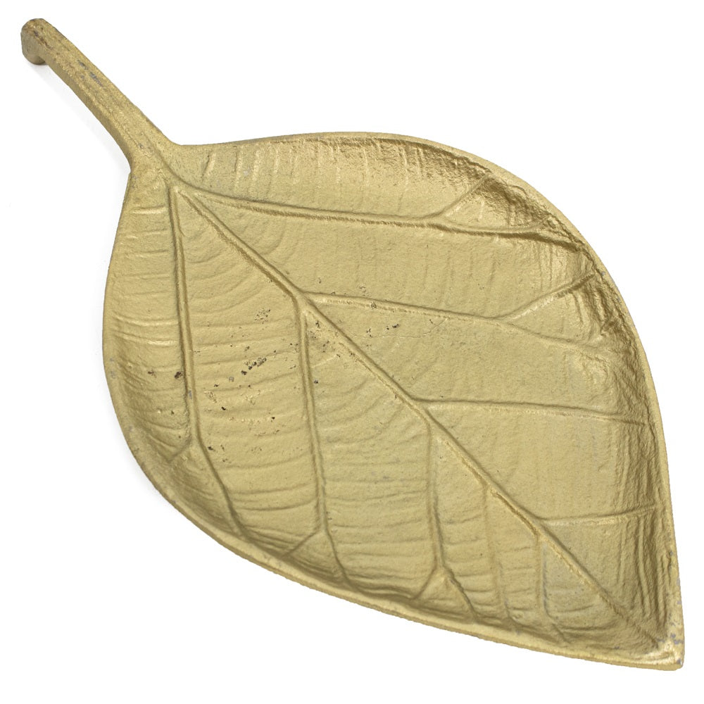Schaal blad goud