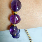 Louiz Amethist Armband