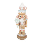 Kerstdecoratie Beeld Notenkraker 11x11x32 cm Bruin Kunststof