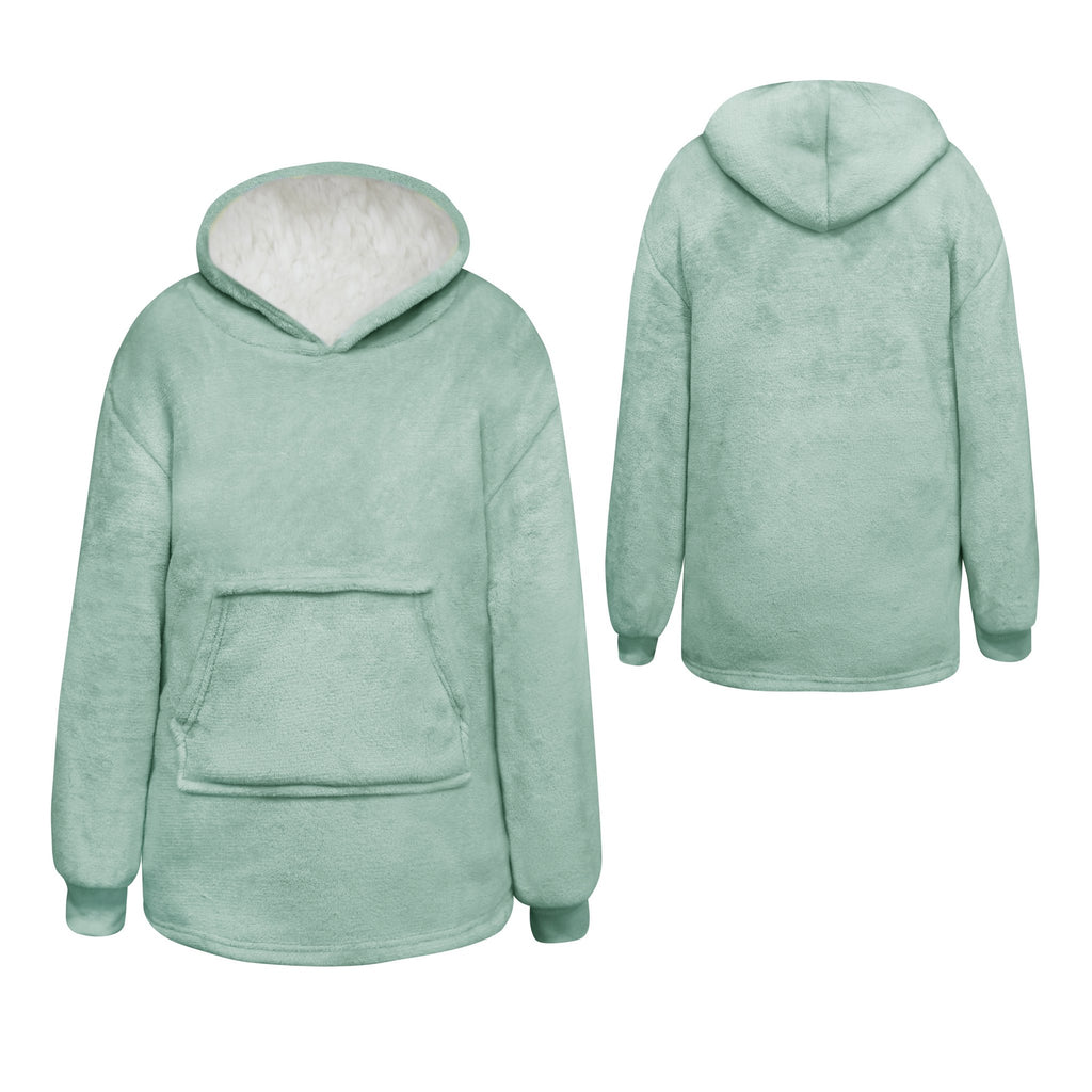 Textino Junior - Oversized hoodie 50x70 cm - Kinderen - Jadeiet - Groen