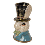 Decoratie Beeld Konijn 29 cm Beige Kunststof