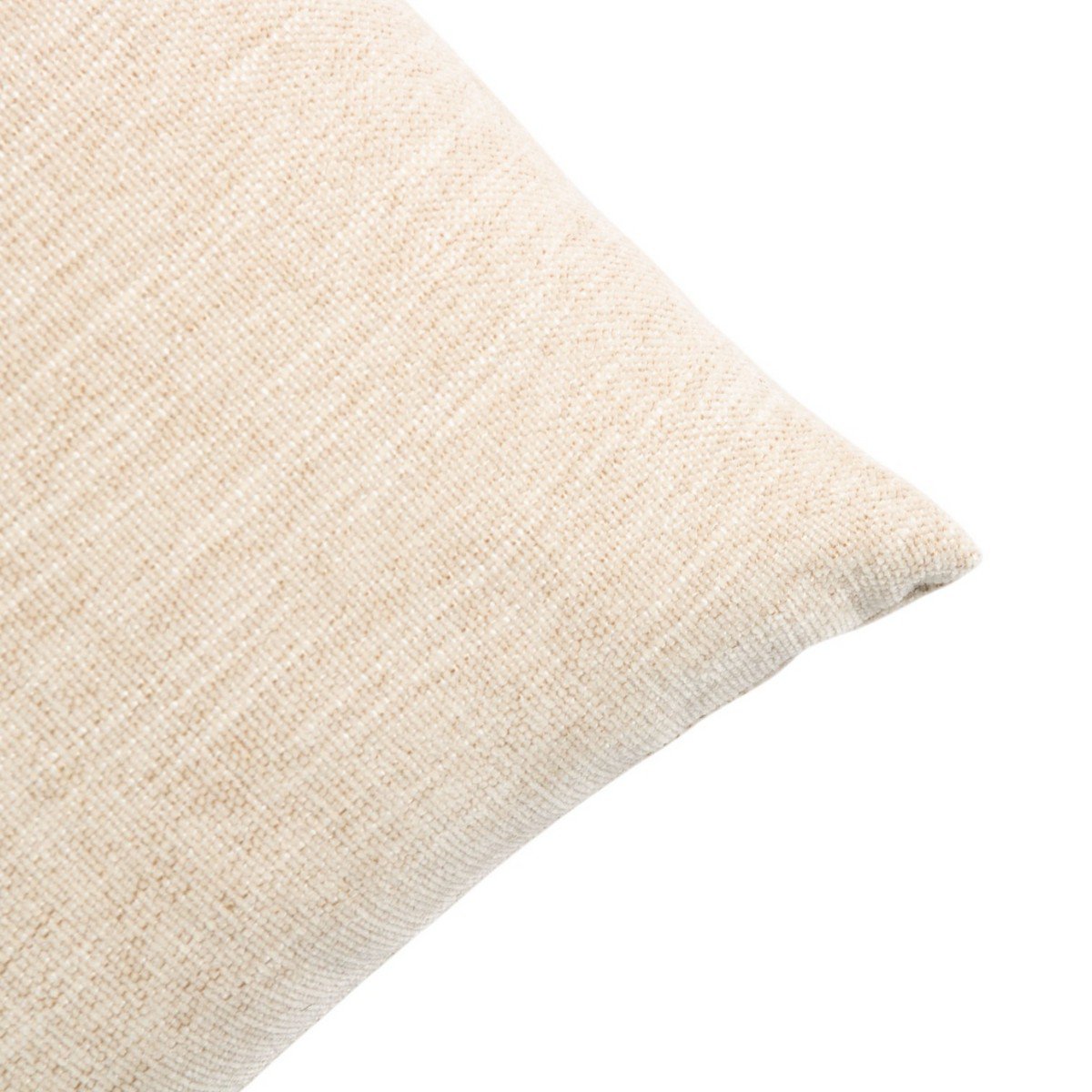 Kussen Queen chenille beige 45x45cm