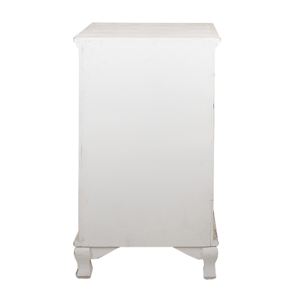 Dressoir 44x35x81 cm Beige Hout Ladekast