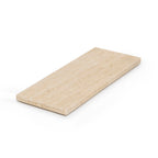 Travertine dienblad rechthoek S 10x25cm