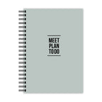 Notebook Meet Plan To Do, per 3 stuks
